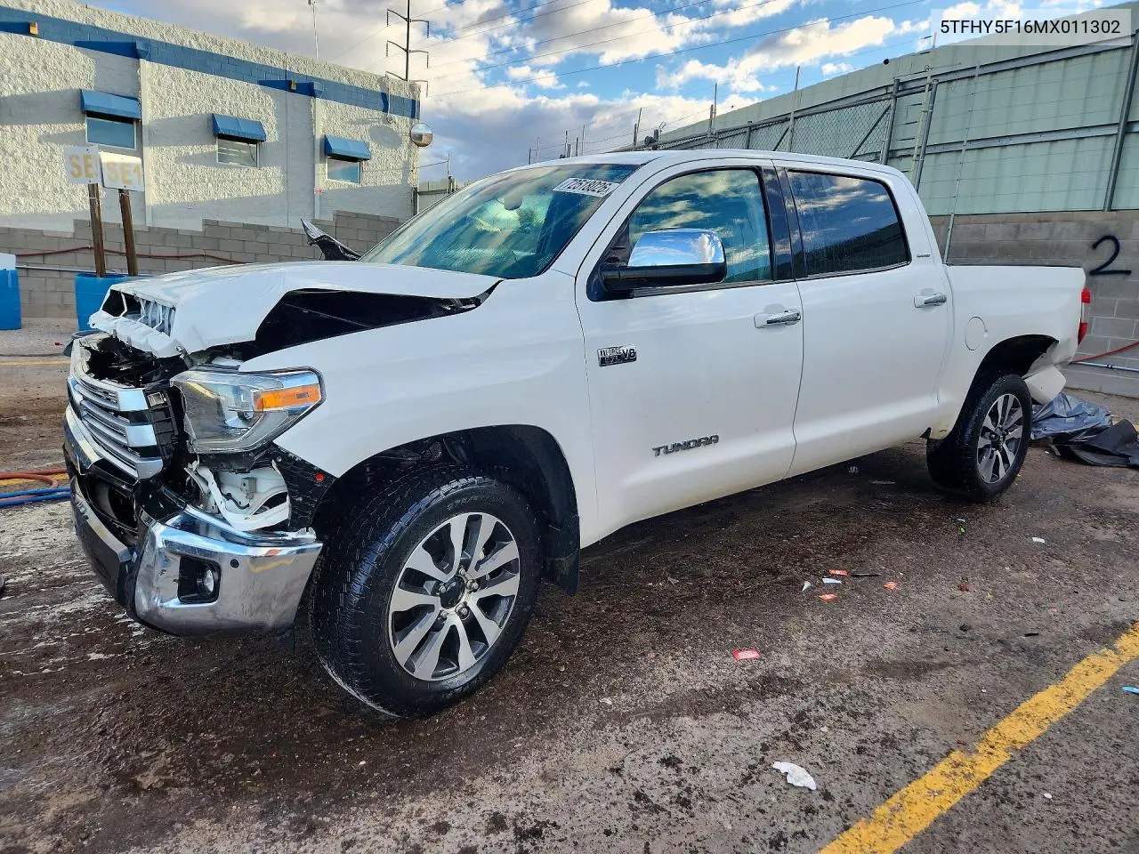 5TFHY5F16MX011302 Toyota Tundra 2021 — повреждение Задняя часть, фото до ремонта