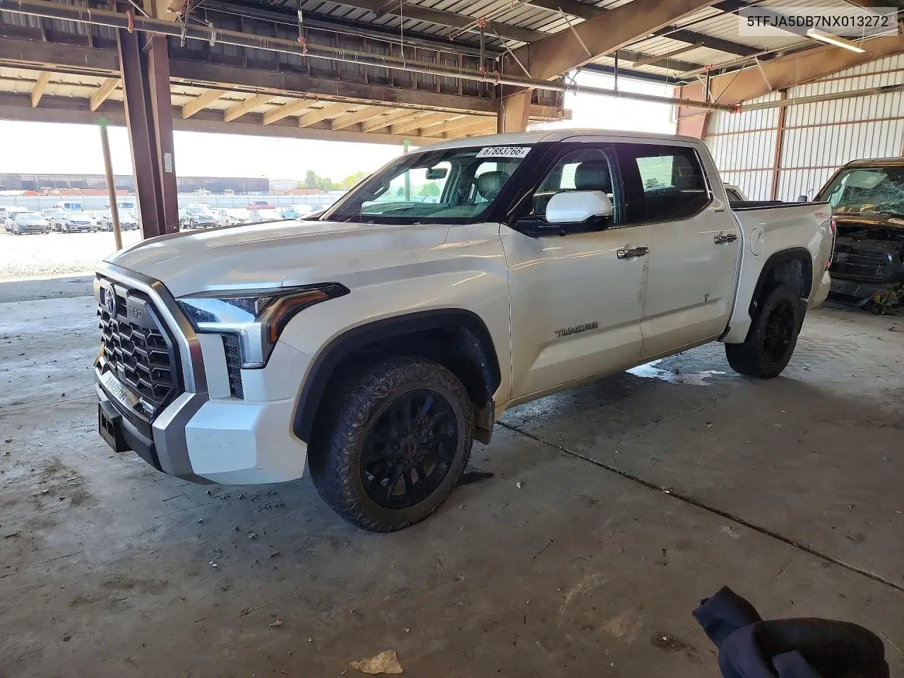 2022 Toyota Tundra Crewmax Limited VIN 5TFJA5DB7NX013272 фото 1
