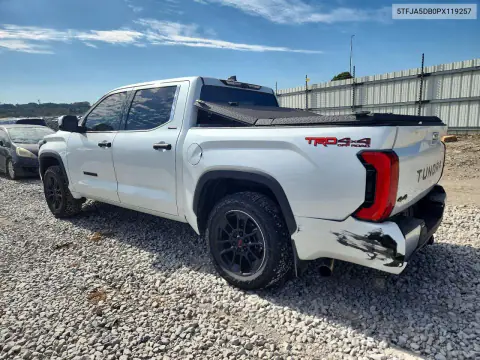 2023 Toyota Tundra Crewmax Limited VIN 5TFJA5DB0PX119257 фото 2