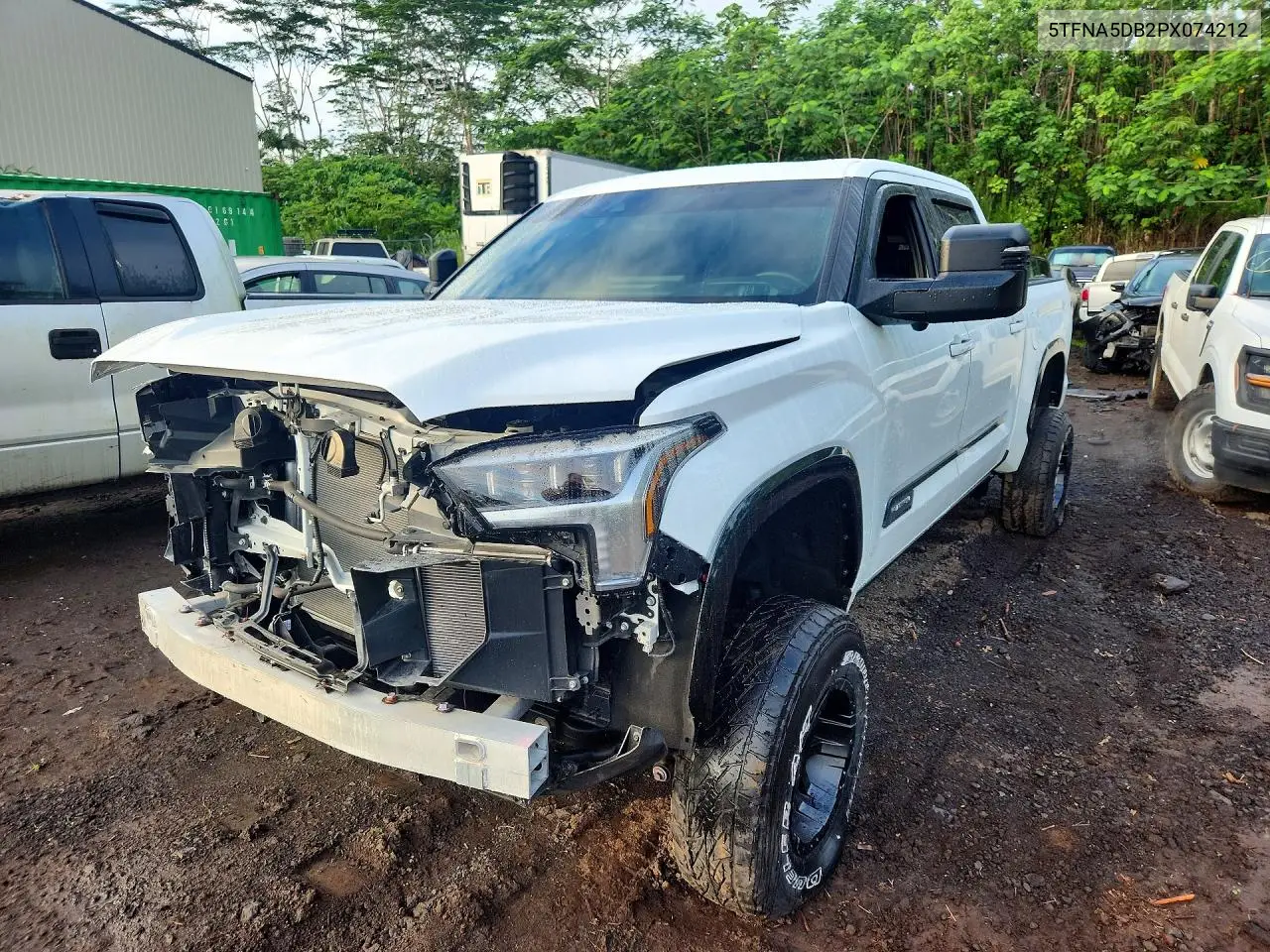 2023 Toyota Tundra Platinum VIN 5TFNA5DB2PX074212 фото 1