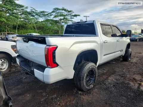2023 Toyota Tundra Platinum VIN 5TFNA5DB2PX074212 фото 3