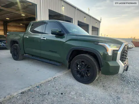 2023 Toyota Tundra Crewmax Limited VIN 5TFJA5DB7PX098455 фото 4