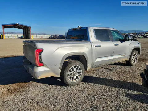2024 Toyota Tundra 1794 Edition VIN 5TFMA5DB1RX170881 фото 3