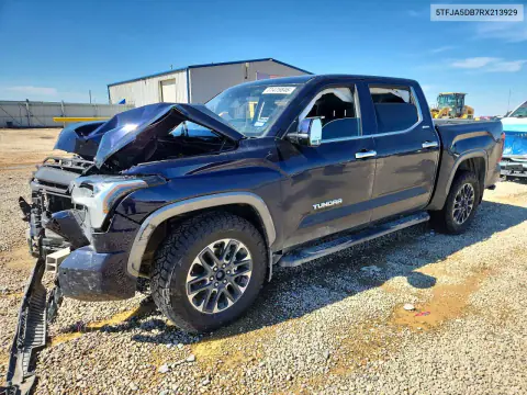 5TFJA5DB7RX213929 — 2024 Toyota Tundra, Передняя часть, фото до ремонта