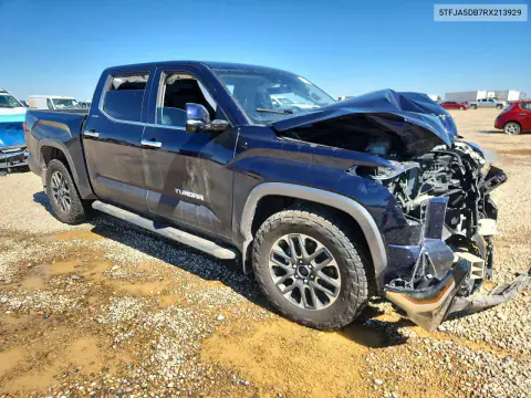2024 Toyota Tundra Crewmax Limited VIN 5TFJA5DB7RX213929 фото 4
