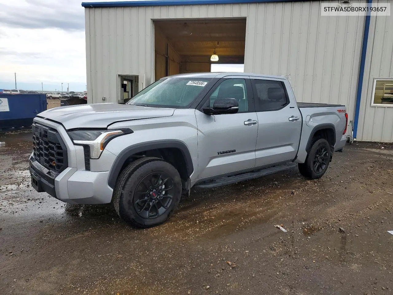 5TFWA5DB0RX193657 Toyota Tundra 2024 — повреждение Естественный износ, фото до ремонта