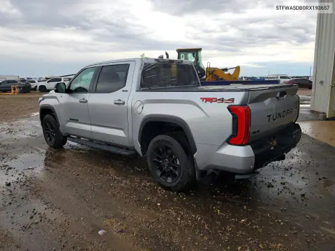 5TFWA5DB0RX193657 — 2024 Toyota Tundra, фото 2 с аукциона Copart, Естественный износ