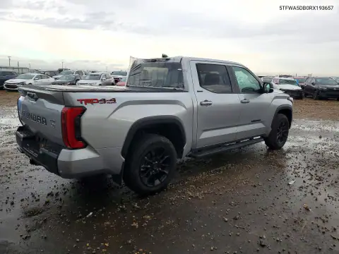 5TFWA5DB0RX193657 — 2024 Toyota Tundra, фото 3 с аукциона Copart, Естественный износ