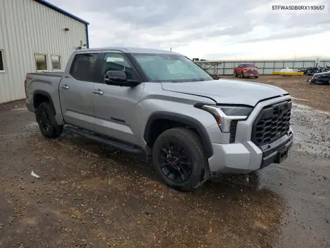 5TFWA5DB0RX193657 — 2024 Toyota Tundra, фото 4 с аукциона Copart, Естественный износ