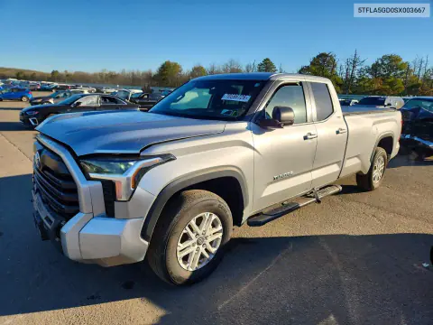 5TFLA5GD0SX003667 — 2025 Toyota Tundra, Передняя часть, фото до ремонта
