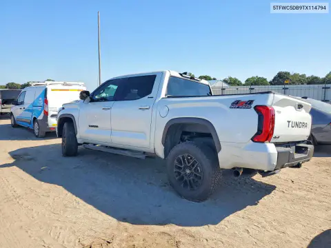 2026 Toyota Tundra Limited Hv VIN 5TFWC5DB9TX114794 фото 2