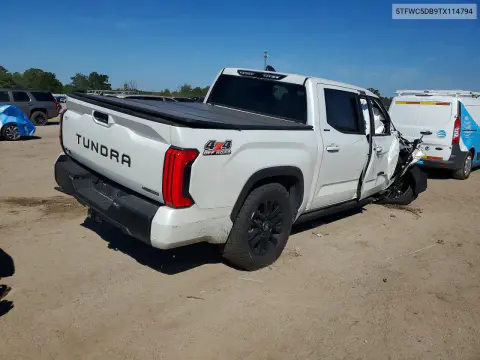 2026 Toyota Tundra Limited Hv VIN 5TFWC5DB9TX114794 фото 3