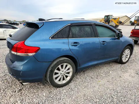 2009 Toyota Venza Fwd 4Cyl VIN 4T3ZE11A29U012195 фото 3