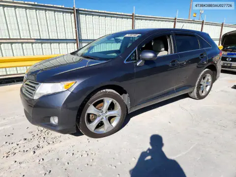 4T3BK3BB3AU027726 — 2010 Toyota Venza, Естественный износ, фото до ремонта