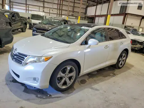 4T3BK3BB9AU032185 — 2010 Toyota Venza, Передняя часть, фото до ремонта