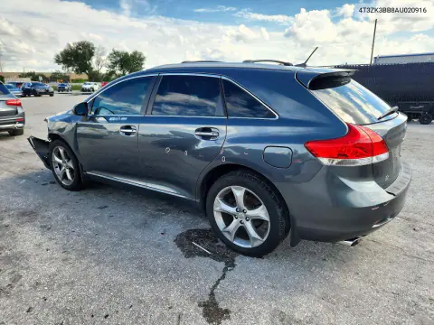 2010 Toyota Venza Fwd V6 VIN 4T3ZK3BB8AU020916 фото 2