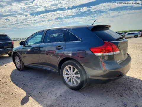 2010 Toyota Venza Fwd 4Cyl VIN 4T3ZA3BB2AU038668 фото 2