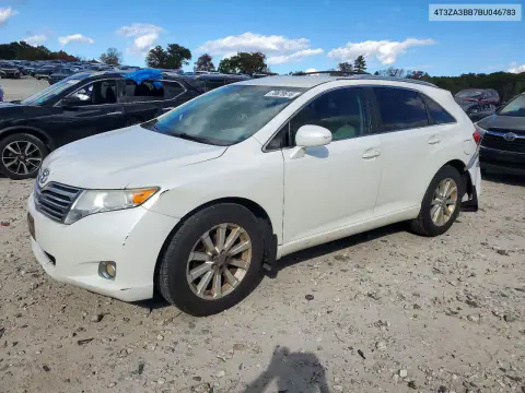 4T3ZA3BB7BU046783 — 2011 Toyota Venza, Задняя часть, фото до ремонта