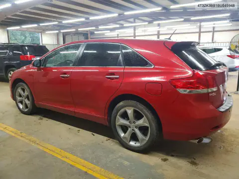 2011 Toyota Venza Fwd V6 VIN 4T3ZK3BB1BU045948 фото 2