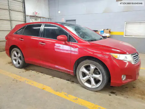 2011 Toyota Venza Fwd V6 VIN 4T3ZK3BB1BU045948 фото 4