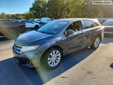 2014 Toyota Venza Xle VIN 4T3BA3BB4EU054300 фото 1