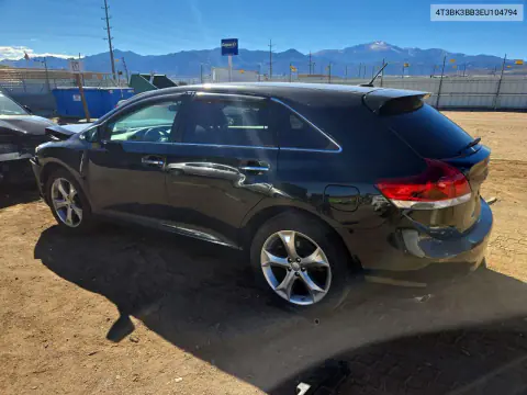 2014 Toyota Venza Xle VIN 4T3BK3BB3EU104794 фото 2