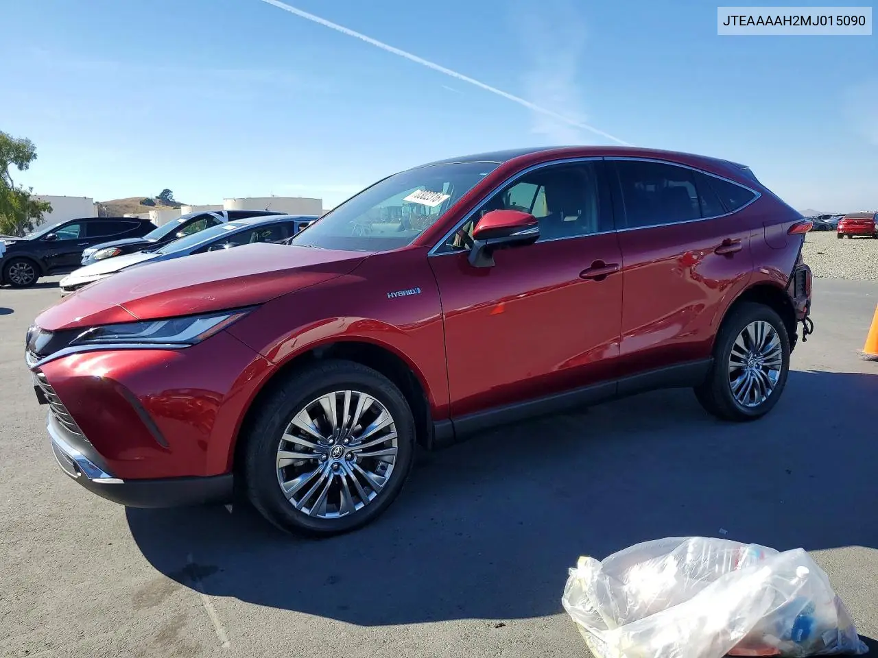 2021 Toyota Venza Limited VIN JTEAAAAH2MJ015090 фото 1