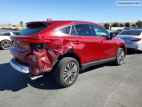 2021 Toyota Venza Limited VIN JTEAAAAH2MJ015090 фото 3