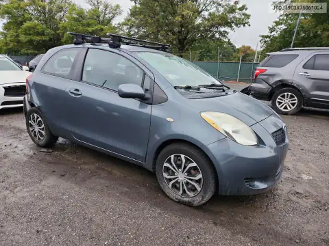 JTDJT903X75061024 — 2007 Toyota Yaris, фото 4 с аукциона Copart 15.10.2026, Задняя часть