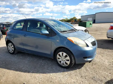 2007 Toyota Yaris Base VIN JTDJT923275044523 фото 4
