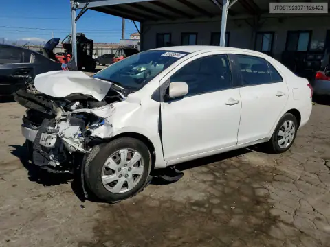 JTDBT923971126423 — 2007 Toyota Yaris, Передняя часть, фото до ремонта