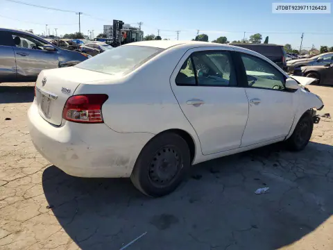2007 Toyota Yaris Base VIN JTDBT923971126423 фото 3