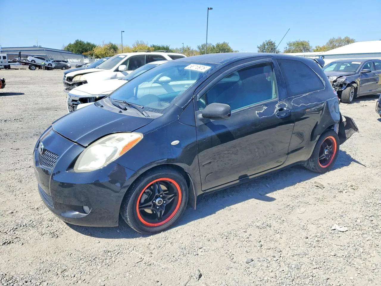 2008 Toyota Yaris Base VIN JTDJT923485213538 фото 1