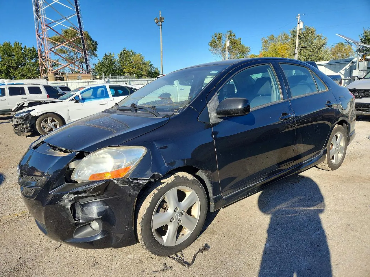 2008 Toyota Yaris S VIN JTDBT903281262395 фото 1