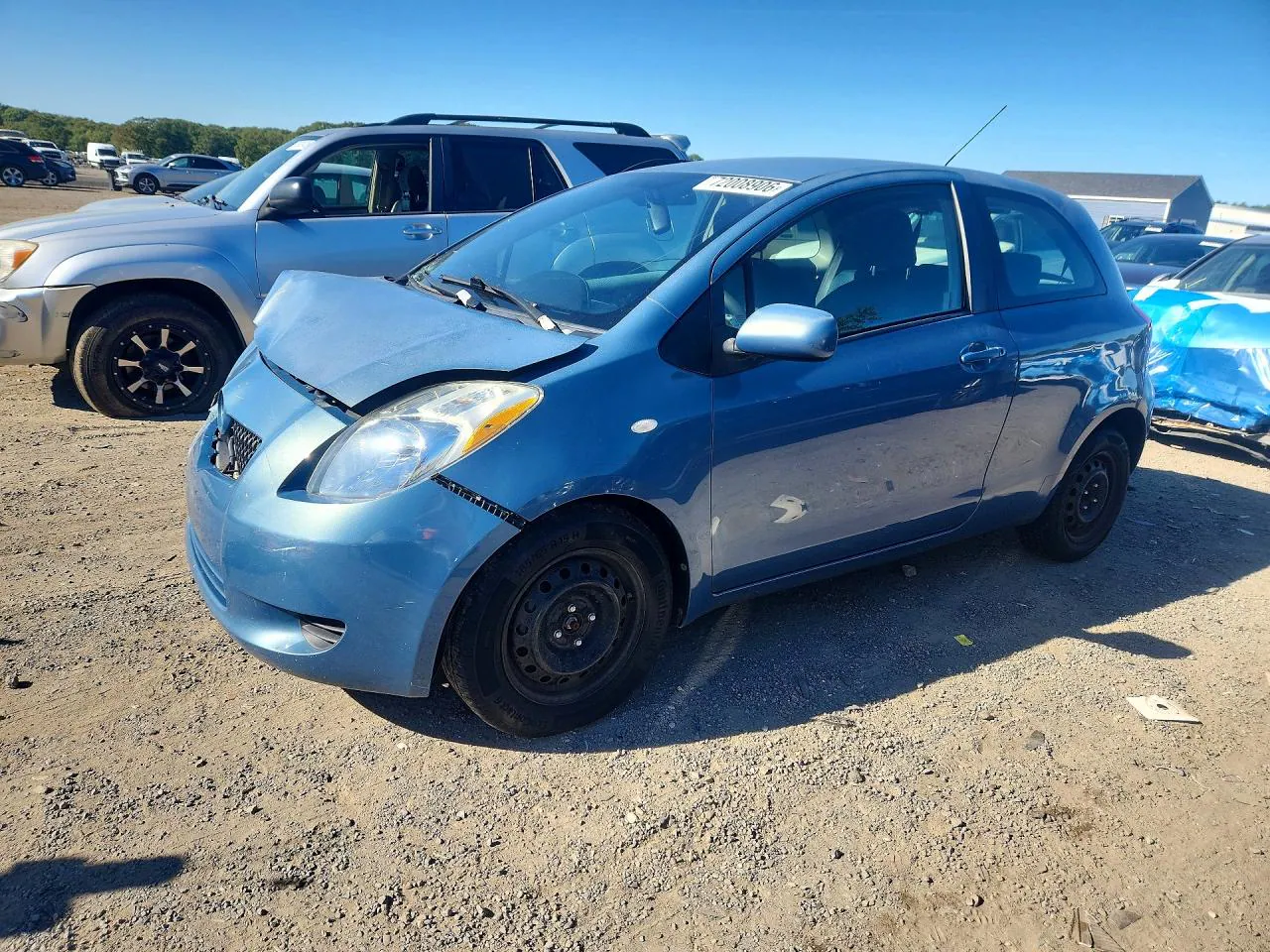2008 Toyota Yaris Base VIN JTDJT923685163550 фото 1