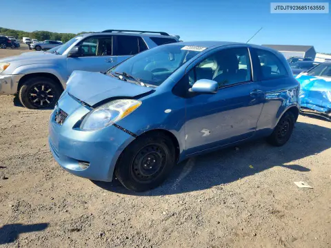 JTDJT923685163550 — 2008 Toyota Yaris, Передняя часть, фото до ремонта