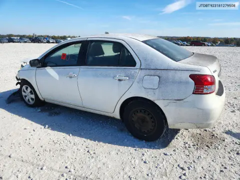 2008 Toyota Yaris Base VIN JTDBT923181279508 фото 2