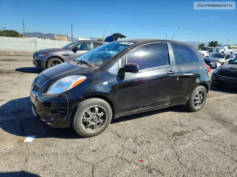 JTDJT903695276113 — 2009 Toyota Yaris, Сторона, фото до ремонта