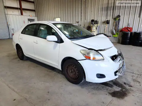 2009 Toyota Yaris Base VIN JTDBT903991307480 фото 4