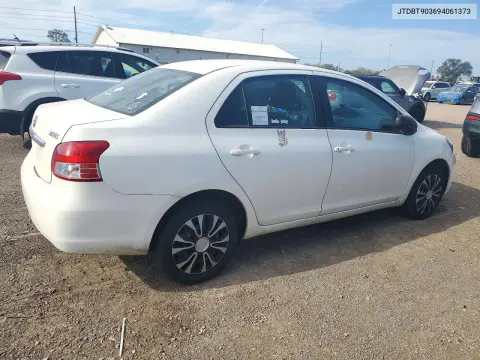 2009 Toyota Yaris Base VIN JTDBT903694061373 фото 3
