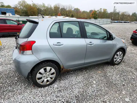 JTDKT903995244017 — 2009 Toyota Yaris, фото 3 с аукциона Copart, Мелкие вмятины и царапины