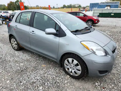 JTDKT903995244017 — 2009 Toyota Yaris, фото 4 с аукциона Copart, Мелкие вмятины и царапины