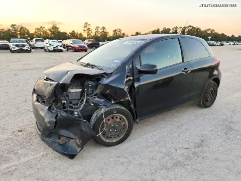 JTDJT4K35A5301555 — 2010 Toyota Yaris, Передняя часть, фото до ремонта