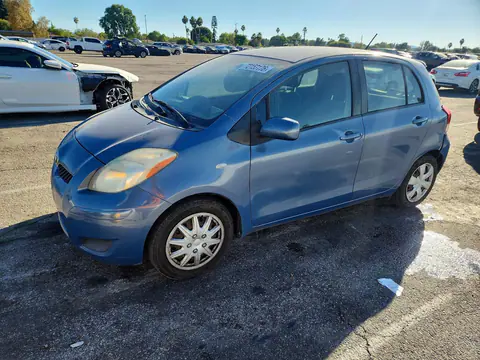 2010 Toyota Yaris Base VIN JTDKT4K38A5306849 фото 1