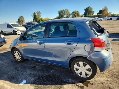 2010 Toyota Yaris Base VIN JTDKT4K38A5306849 фото 2