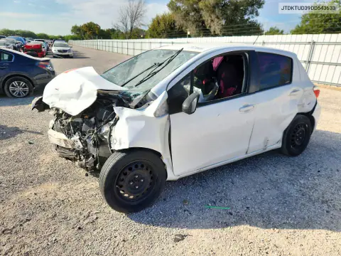 2013 Toyota Yaris 5-Door Le VIN JTDKTUD39DD543633 фото 1