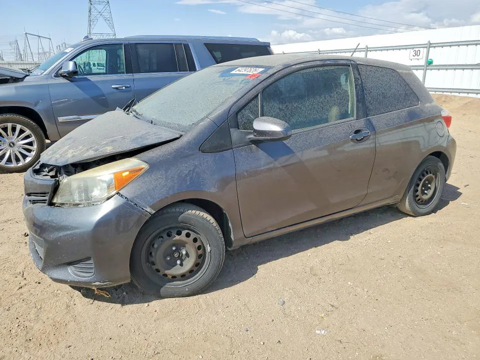 2014 TOYOTA YARIS VIN JTDJTUD30ED597299 фото 1