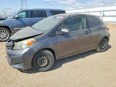 JTDJTUD30ED597299 — 2014 Toyota Yaris, Передняя часть (Front End), фото до ремонта