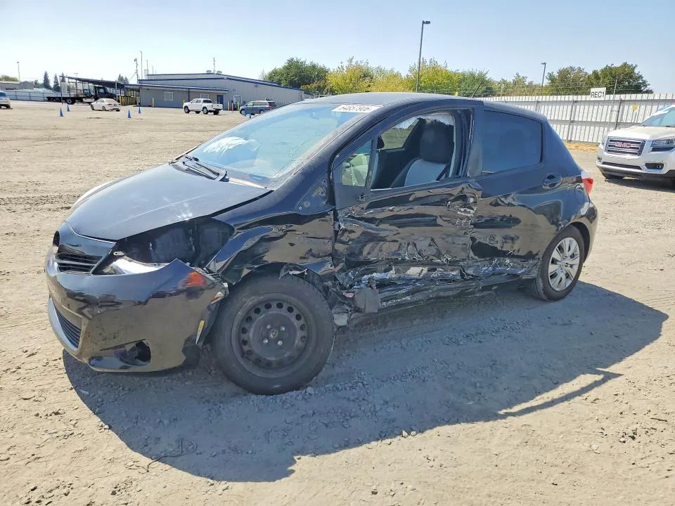 2014 Toyota Yaris VIN JTDKTUD37ED573585 фото 1