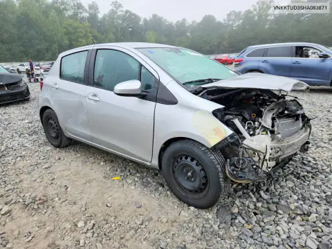 VNKKTUD35HA083871 — 2017 Toyota Yaris, фото 4 с аукциона Copart, Передняя часть